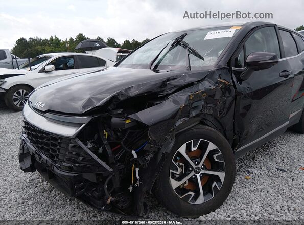 5XYK33DF1RG215183 2024 KIA SPORTAGE Черный Вид спереди