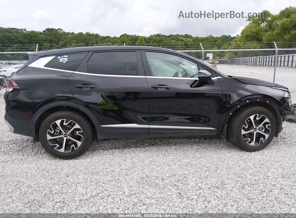 5XYK33DF1RG215183 2024 KIA SPORTAGE Черный Вид задней части салона