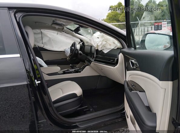 5XYK33DF1RG215183 2024 KIA SPORTAGE Черный Вид салона спереди