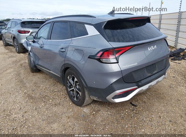 5XYK33DF1SG276734 2025 KIA SPORTAGE Silver Trasero izquierdo