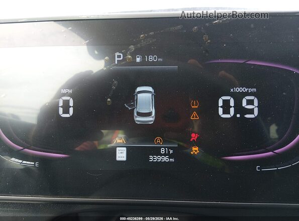 5XYK33DF1SG276734 2025 KIA SPORTAGE Silver Vista de los asientos traseros