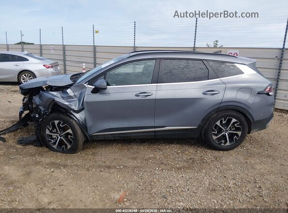 5XYK33DF1SG276734 2025 KIA SPORTAGE Silver Vista interior de 360 grados