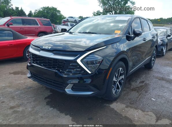 5XYK33DF3RG230252 2024 KIA SPORTAGE Black Przód lewy