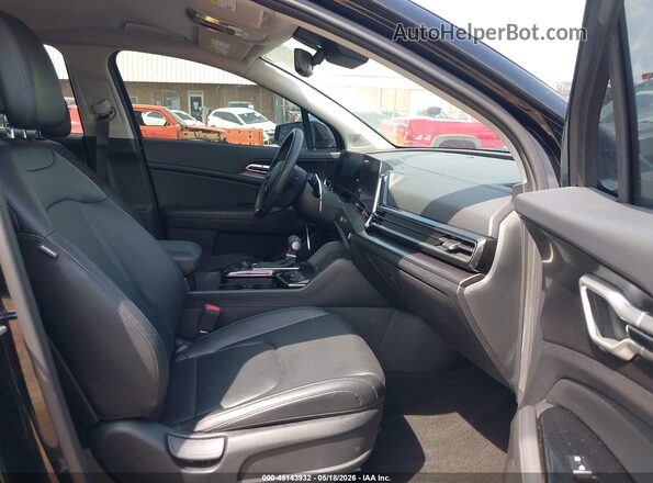 5XYK33DF3RG230252 2024 KIA SPORTAGE Black Widok wnętrza z przodu