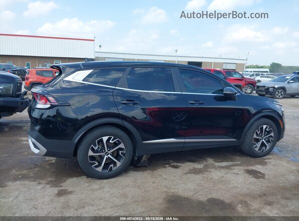 5XYK33DF3RG230252 2024 KIA SPORTAGE Black Widok wnętrza z tyłu