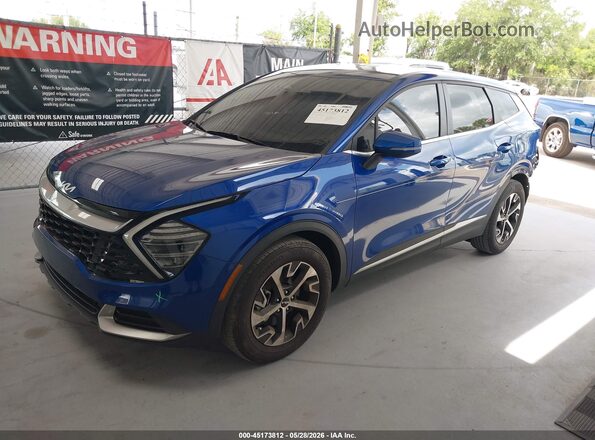 5XYK33DF4RG226419 2024 KIA SPORTAGE Blue 