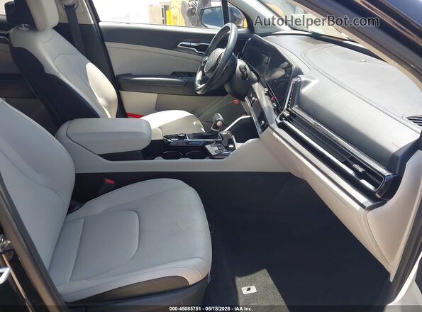 5XYK33DF5RG161662 2024 KIA SPORTAGE Black Widok wnętrza z przodu