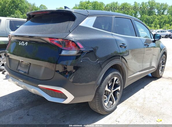 5XYK33DF5RG208558 2024 KIA SPORTAGE Черный Задняя правая четверть