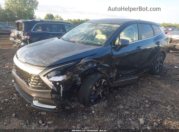 5XYK33DF9RG206229 2024 KIA SPORTAGE Черный Передняя левая четверть