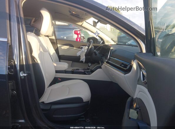 5XYK33DF9RG206229 2024 KIA SPORTAGE Черный Вид салона спереди