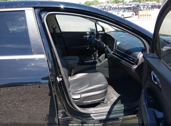 5XYK33DFXRG167053 2024 KIA SPORTAGE Черный Вид салона спереди