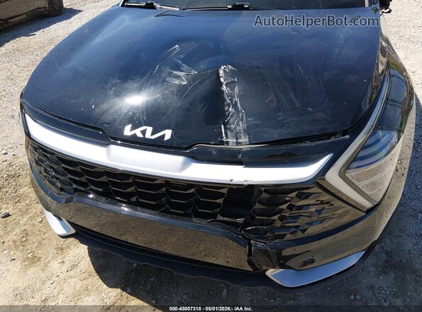 5XYK33DFXRG167053 2024 KIA SPORTAGE Черный Вид спереди