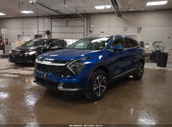 5XYK3CDF2RG175776 2024 KIA SPORTAGE Blue Передня ліва чверть