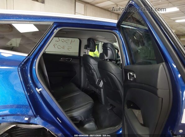 5XYK3CDF2RG175776 2024 KIA SPORTAGE Blue Вид наклейки з VIN-кодом