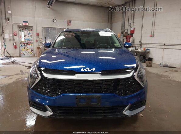 5XYK3CDF2RG175776 2024 KIA SPORTAGE Blue Вид щитка приладів