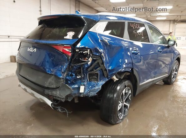 5XYK3CDF2RG175776 2024 KIA SPORTAGE Blue Вид спереду