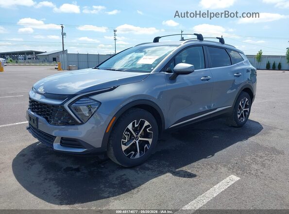 5XYK3CDF2SG241247 2025 KIA SPORTAGE Серый Передняя левая четверть