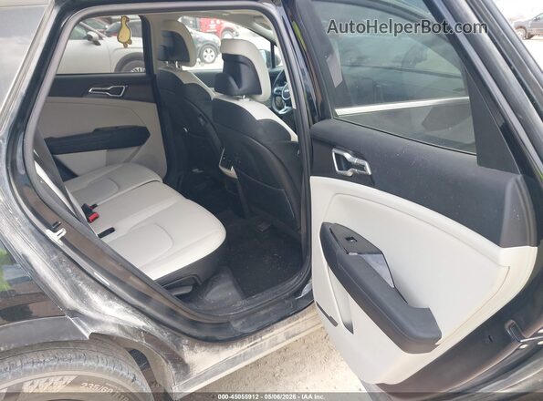 5XYK3CDF3SG274709 2025 KIA SPORTAGE Black VIN sticker view