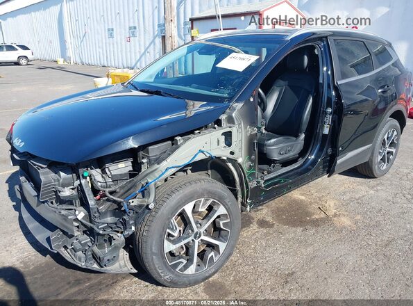5XYK3CDF4RG179425 2024 KIA SPORTAGE Black Vista frontal