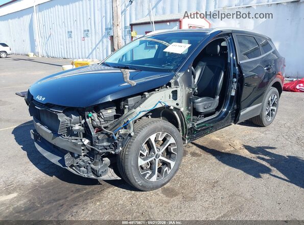 5XYK3CDF4RG179425 2024 KIA SPORTAGE Black Vista tres cuartos delantera izquierda