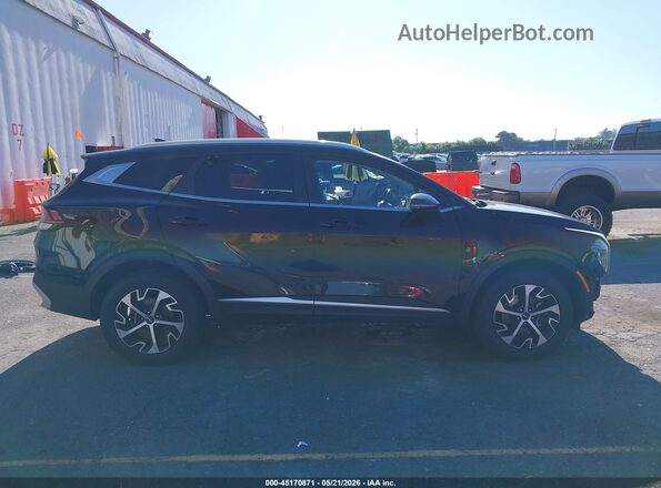 5XYK3CDF4RG179425 2024 KIA SPORTAGE Black Vista interior de 360 grados
