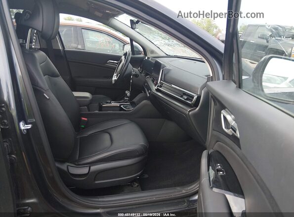 5XYK3CDF5RG226039 2024 KIA SPORTAGE Gray Front interior view