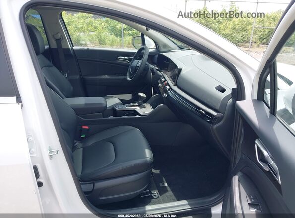 5XYK3CDF6TG399785 2026 KIA SPORTAGE White Vista interior delantera