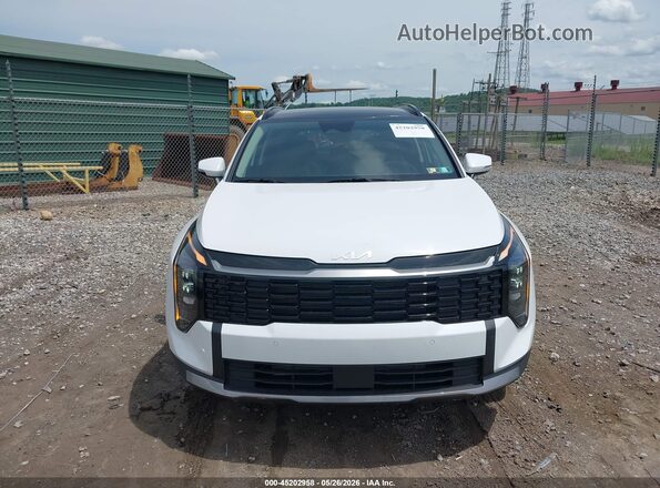 5XYK3CDF6TG399785 2026 KIA SPORTAGE White Vista del cuadro de instrumentos