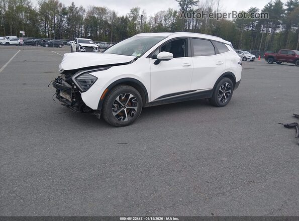 5XYK3CDF8SG288492 2025 KIA SPORTAGE Белый Передняя левая четверть