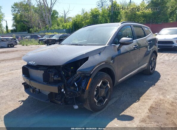5XYK3CDFXTG407919 2026 KIA SPORTAGE Gray წინა მარცხენა ხედი სამი მეოთხედიდან