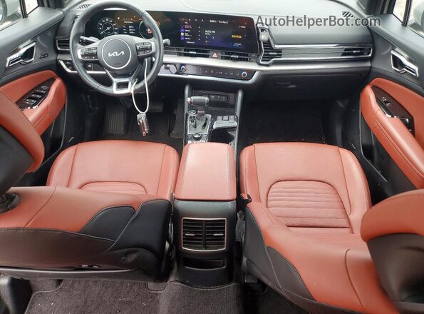 5XYK43AF5PG028141 2023 KIA SPORTAGE Gray Вид панелі приладів
