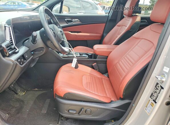 5XYK43AF5PG028141 2023 KIA SPORTAGE Gray Вид салону спереду