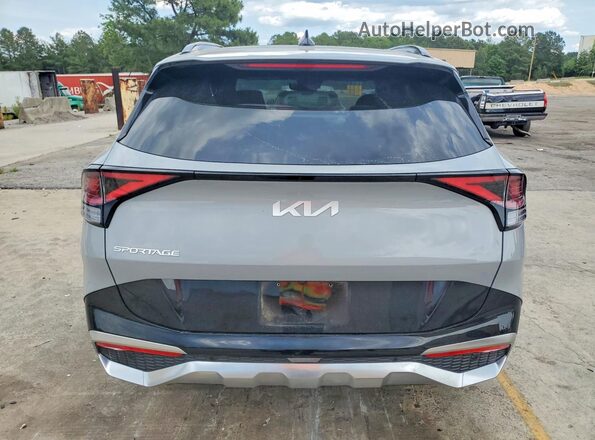 5XYK43AF5PG028141 2023 KIA SPORTAGE Gray Вид ззаду