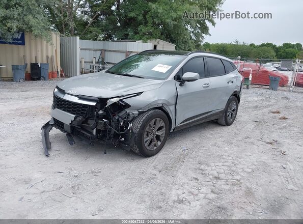 5XYK43AF7PG078412 2023 KIA SPORTAGE Silver 