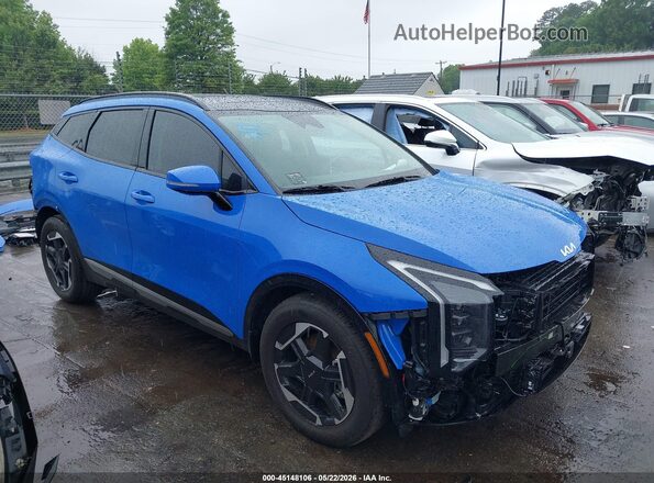 5XYK43DF0TG334671 2026 KIA SPORTAGE Blue Սալոնի 360 աստիճան տեսք