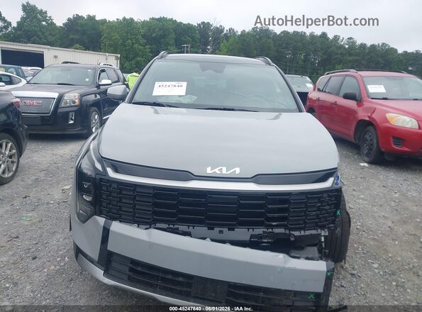 5XYK43DF3TG393245 2026 KIA SPORTAGE Gray Instrument cluster view