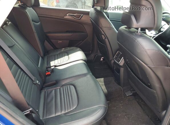 5XYK53AF4PG021713 2023 KIA SPORTAGE Blue Вид задніх сидінь