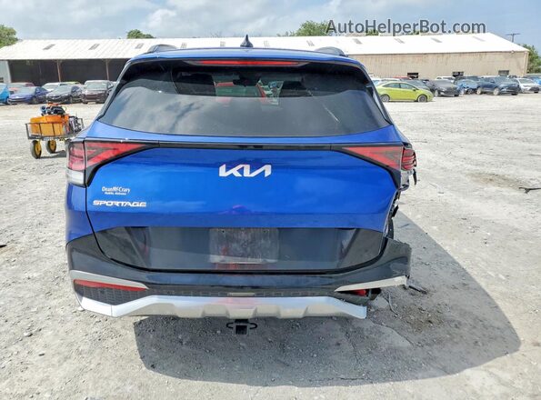 5XYK53AF4PG021713 2023 KIA SPORTAGE Blue Вид ззаду