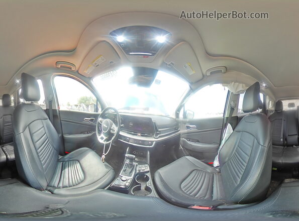 5XYK53AF4PG021713 2023 KIA SPORTAGE Blue Вид наклейки з VIN-кодом