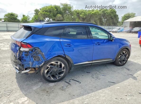 5XYK53AF4PG021713 2023 KIA SPORTAGE Blue Задня права чверть