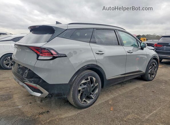 5XYK53DF4RG193223 2024 KIA SPORTAGE Gray Trasero derecho