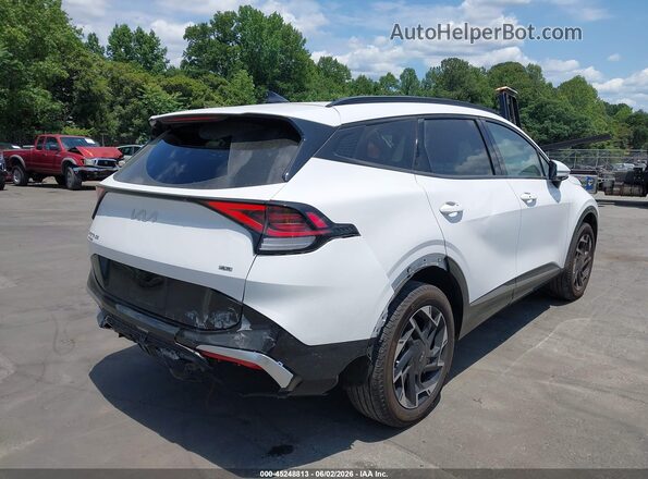 5XYK5CDF1RG229045 2024 KIA SPORTAGE Белый Задняя правая четверть
