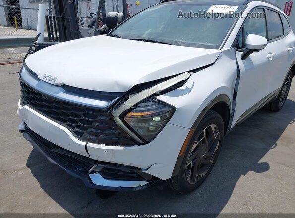 5XYK5CDF1RG229045 2024 KIA SPORTAGE Белый Вид спереди