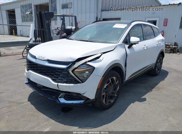 5XYK5CDF1RG229045 2024 KIA SPORTAGE Белый Передняя левая четверть