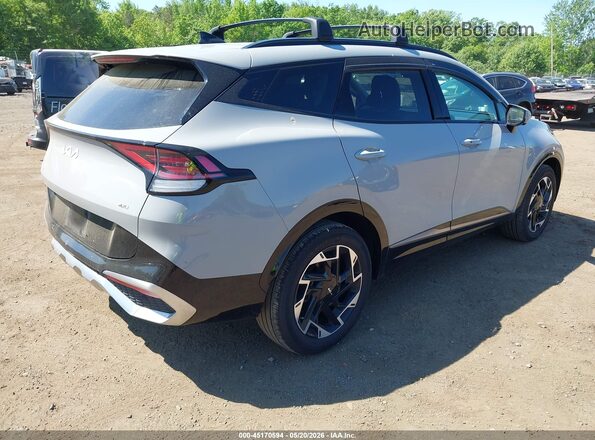 5XYK5CDF4RG159959 2024 KIA SPORTAGE Серый Задняя правая четверть