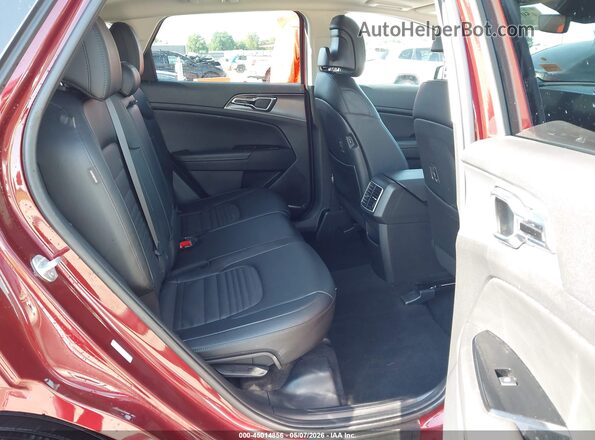 5XYK5CDF4RG195487 2024 KIA SPORTAGE Red VIN կոդի պիտակի տեսք