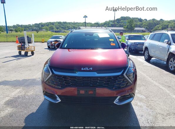 5XYK5CDF4RG195487 2024 KIA SPORTAGE Red Սարքավորումների վահանակի տեսք