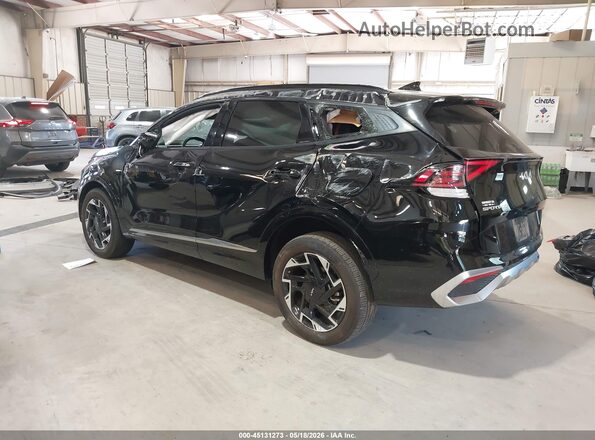5XYK5CDF9RG145619 2024 KIA SPORTAGE Black უკანა მარცხენა
