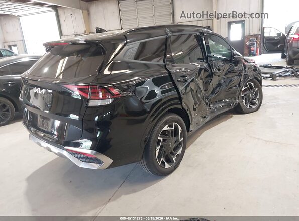 5XYK5CDF9RG145619 2024 KIA SPORTAGE Black უკანა მარჯვენა