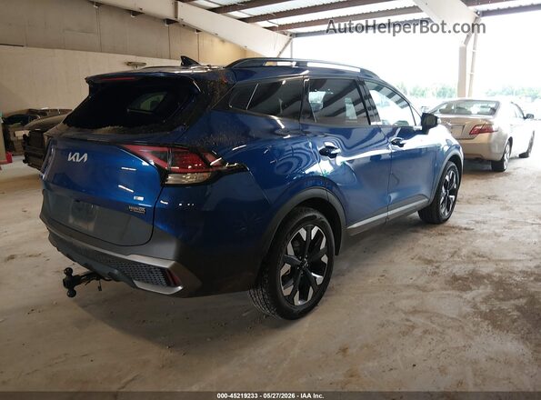 5XYK6CAF8PG034302 2023 KIA SPORTAGE Blue Tył prawy